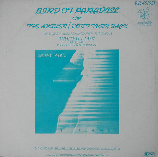 Snowy White : Bird Of Paradise (12", Maxi)