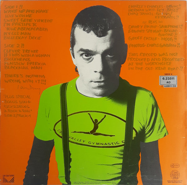 Ian Dury : New Boots And Panties!! (LP, Album, RE)