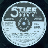 Ian Dury : New Boots And Panties!! (LP, Album, RE)