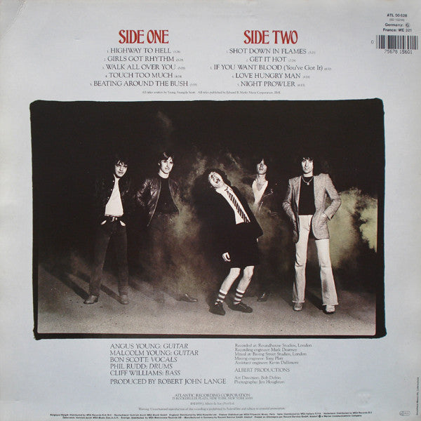 AC/DC : Highway To Hell (LP, Album, RE)