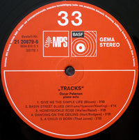 Oscar Peterson : Tracks - Oscar Peterson Piano Solo (LP, Album, RP)