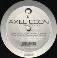 Axel Coon : Close To You (12", "Wa)