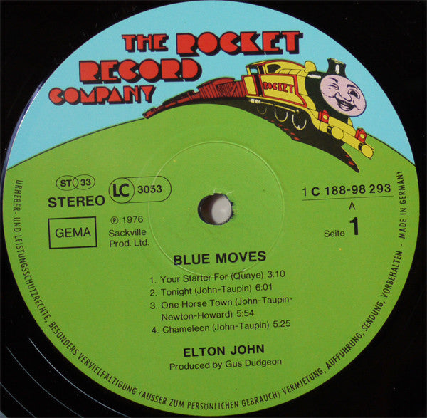 Elton John : Blue Moves (2xLP, Album)