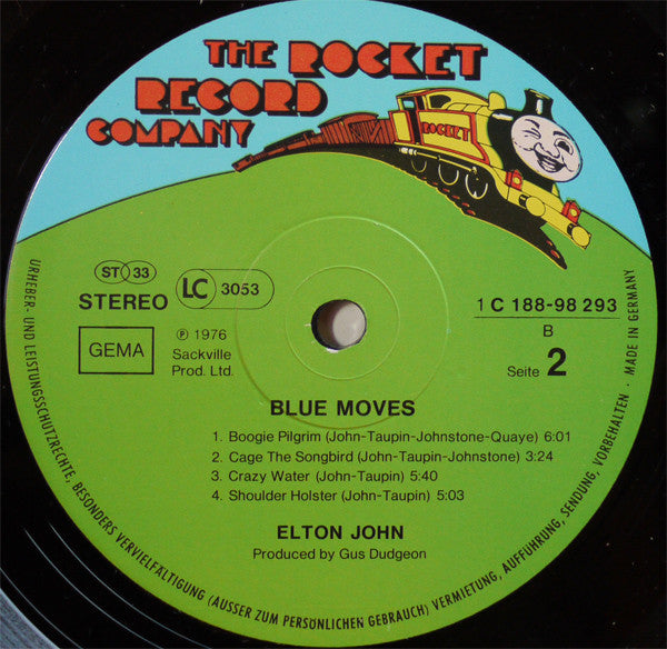 Elton John : Blue Moves (2xLP, Album)