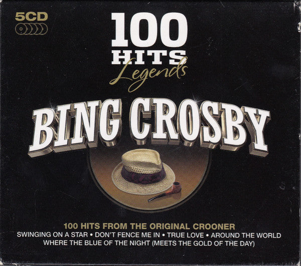 Bing Crosby : 100 Hits Legends (5xCD, Album, Comp)