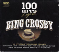 Bing Crosby : 100 Hits Legends (5xCD, Album, Comp)