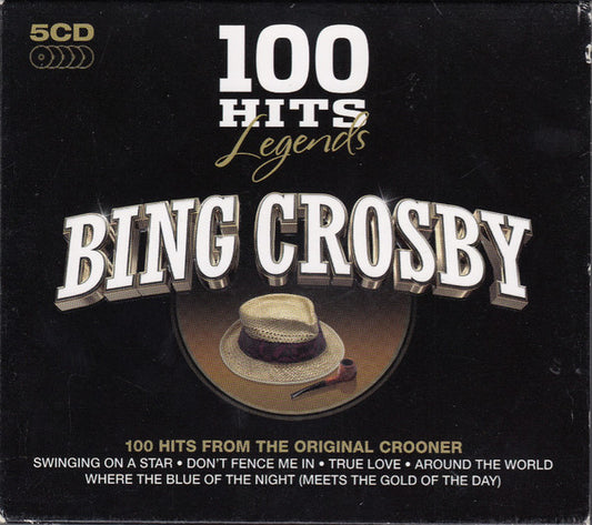 Bing Crosby : 100 Hits Legends (5xCD, Album, Comp)