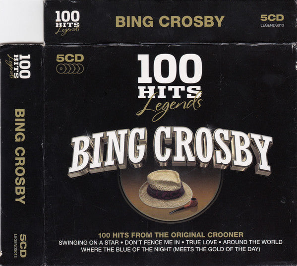 Bing Crosby : 100 Hits Legends (5xCD, Album, Comp)