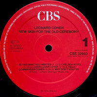 Leonard Cohen : New Skin For The Old Ceremony (LP, Album, RE)