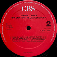 Leonard Cohen : New Skin For The Old Ceremony (LP, Album, RE)