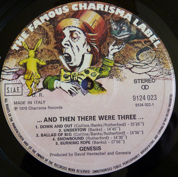 Genesis : ...And Then There Were Three... (LP, Album, Gat)