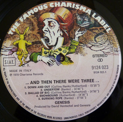 Genesis : ...And Then There Were Three... (LP, Album, Gat)