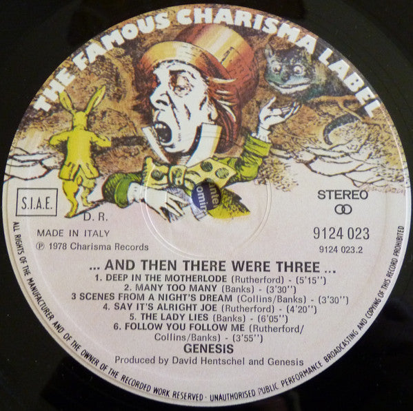 Genesis : ...And Then There Were Three... (LP, Album, Gat)
