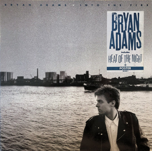 Bryan Adams - Into The Fire (LP, Album, Pos) (Near Mint (NM or M-))