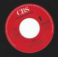 Claudio Baglioni : Via / E Adesso La Pubblicità (7", Single)