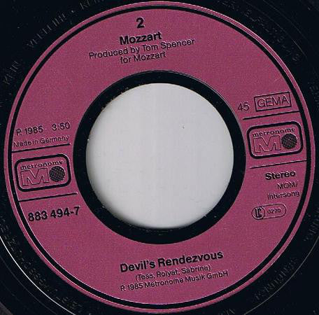 Mozzart : Malice & Vice (7", Single)