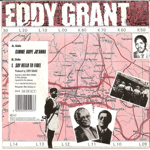 Eddy Grant : Gimme Hope Jo'Anna (7", Single, Bla)