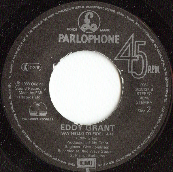 Eddy Grant : Gimme Hope Jo'Anna (7", Single, Bla)