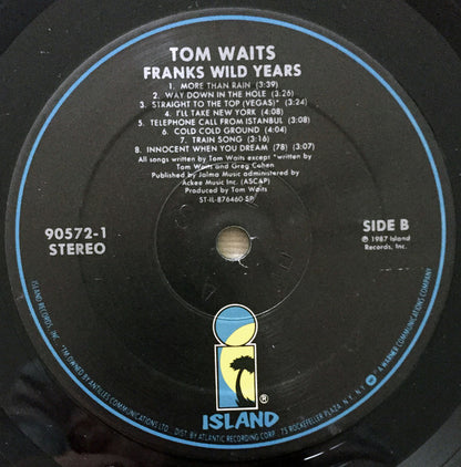 Tom Waits : Franks Wild Years (LP, Album, SP )