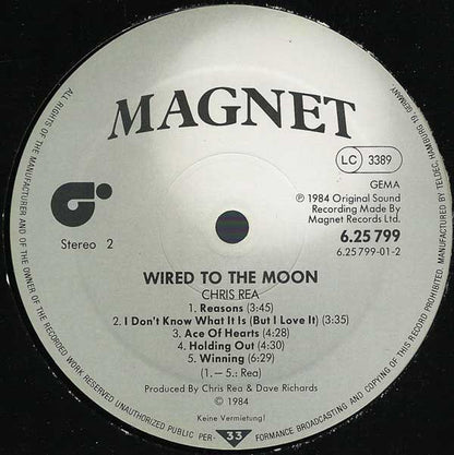 Chris Rea : Wired To The Moon (LP, Album)