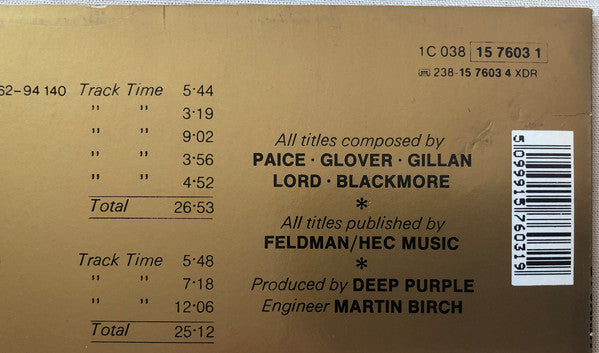 Deep Purple : 24 Carat Purple (LP, Comp, RE)