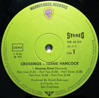 Herbie Hancock : Crossings (LP, Album, Gat)