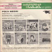 Pola Negri : Mazurka (7", Single)