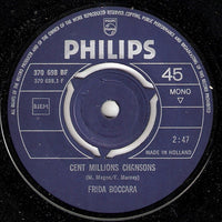 Frida Boccara : Cent Mille Chansons / Je Ne Veux Pas Te Dire Adieu (7", Single)