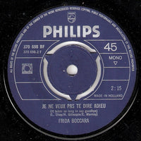 Frida Boccara : Cent Mille Chansons / Je Ne Veux Pas Te Dire Adieu (7", Single)