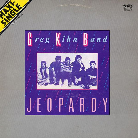 Greg Kihn Band : Jeopardy (12", Maxi)