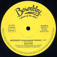 Greg Kihn Band : Jeopardy (12", Maxi)