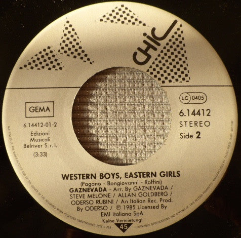 Gaznevada : Living In The Jungle (7", Single)