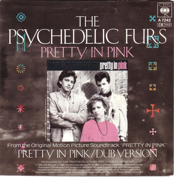 The Psychedelic Furs : Pretty In Pink (7", Single)