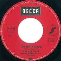 France Gall : Ein Bißchen Goethe, Ein Bißchen Bonaparte (7", Single, Mono, No )