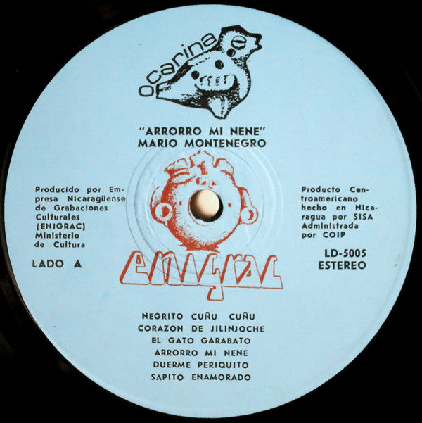 Mario Montenegro : El Negrito Cuñu-Cuñu (LP, Album)