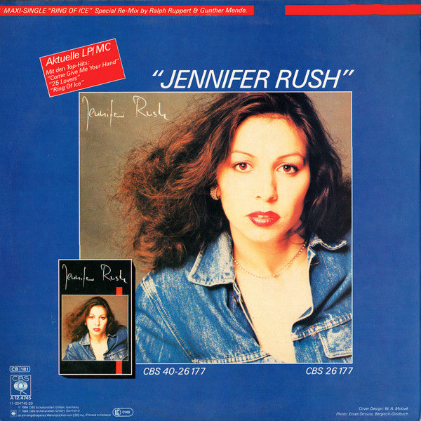 Jennifer Rush : Ring Of Ice (Extended Mix) (12", Maxi)