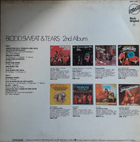 Blood, Sweat And Tears : 2nd Album (LP, Album, RE)