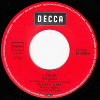France Gall : A Banda  (7", Single, Ad )