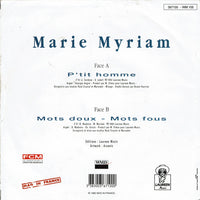 Marie Myriam : P'tit Homme (7", Single)