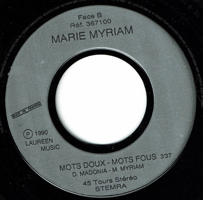 Marie Myriam : P'tit Homme (7", Single)