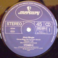 Vitamin Z : Circus Ring (We Scream About) (Remix) (12", Maxi)