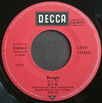 UFO (5) : Melinda / Boogie (7", Single, RE)