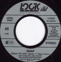 Snap! : Colour Of Love (7", Single)