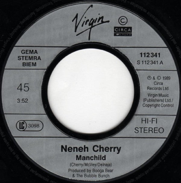Neneh Cherry : Manchild (7", Single)