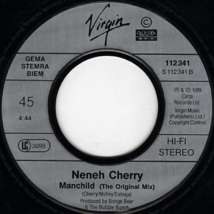 Neneh Cherry : Manchild (7", Single)