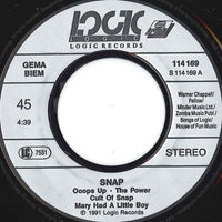 Snap! : Mega Mix (7", Single)