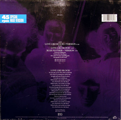 Killing Joke : Love Like Blood (12", Maxi)