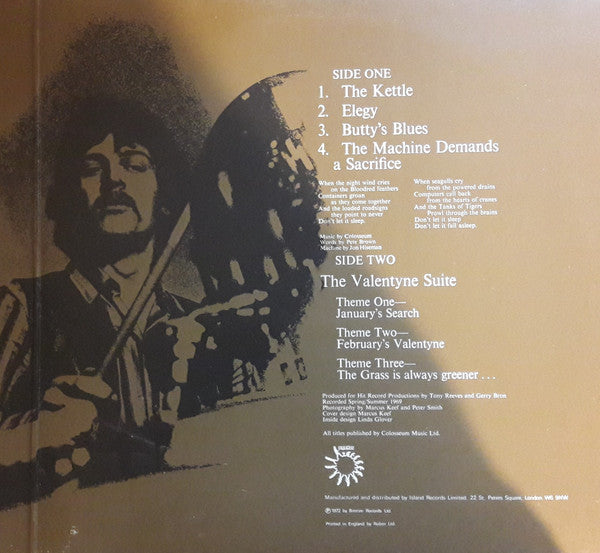 Colosseum : Valentyne Suite (LP, Album, RE, Gat)