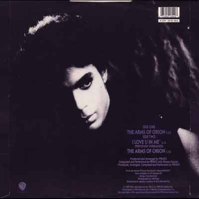 Prince : The Arms Of Orion (12", Single)