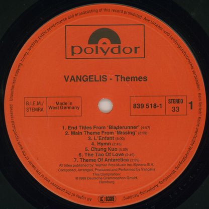 Vangelis : Themes (LP, Comp, Gat)